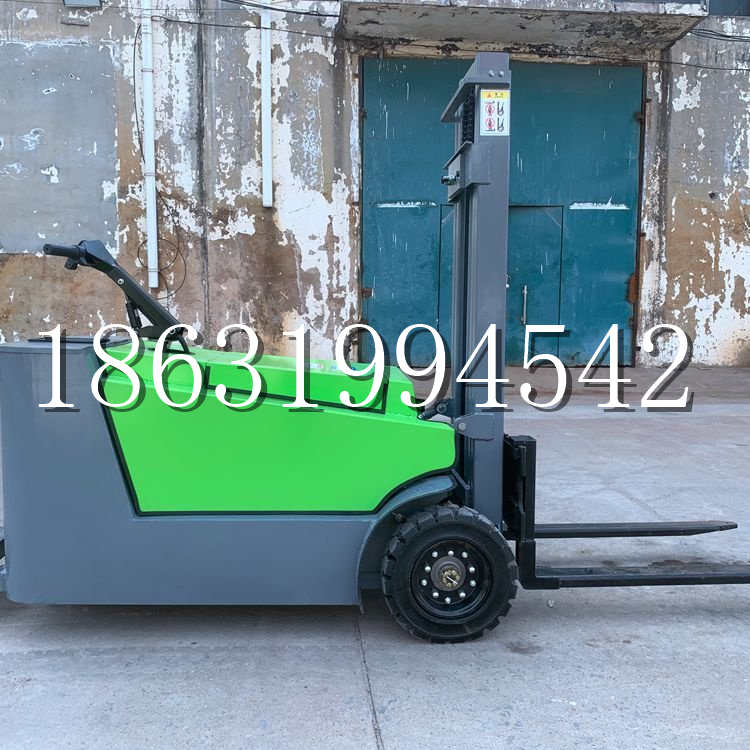 永城市小型电动叉车1吨2吨步行站驾式电瓶堆高充电装卸车液压升降车铲车